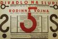 Divadlo Na Slupi, Rodinná vojna - plakát, 1929
