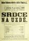 Týnec nad Labem, Ochrana matek a dětí, Srdce na uzdě - plakát, 1937