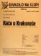 Praha-Nové Město, Divadlo Na Slupi, Káča u Krakonoše - plakát, 1936