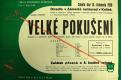 Kolín, Tyl, Velké pokušení - plakát, 1936