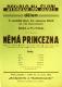 Praha-Nové Město, Divadlo Na Slupi, Němá princezna - plakát, 1942