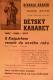 Praha-Braník, SDO, S Kašpárkem vesele do nového roku - plakát, 1937