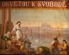 Předčice, Rozkvět, opona, Libuše věštící, autor Tomáš Peterka, 1922