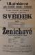Pardubice, SDO, Svědek - Ženichové - plakát, 1894