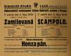 Praha, Scéna dobrých autorů, Zamilovaná - Scampolo - Honza pán - plakát, 1930