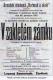 Heřmaň, Kroužek studentů, V zakletém zámku, první vystoupení Václava Kršky, plakát, 1916