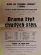 Sádek, SDO Klicpera, Drama čtyř chudých stěn - plakát, 1924