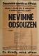 Vitiněves, SDO, Nevinně odsouzen - plakát, 1931