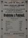 Vídeň, Česká beseda, Hraběnka z podskalí - plakát, 1907