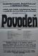 Heřmanův Městec, Rudolf Pokorný, Povodeň - plakát, 1926