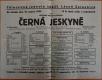 Železnice, Sokol, Černá jeskyně - plakát, 1934