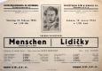 Praha-Žižkov, Wolker, Lidičky - plakát, 1944