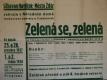 Žďár nad Sázavou, Sázavan-Havlíček, Zelená se, zelená - plakát, 1937