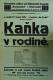 Ostroměř, Komenský, Kaňka v rodině - plakát, 1924