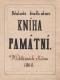 Dětenice, Kniha památní, 1868, 01