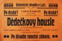Luže, Jaroslav, Dědečkovy housle - plakát, 1913