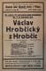 Přelouč, Občanská beseda, Václav Hrobčický z Hrobčic - plakát, 1925