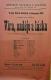 Polička, Ochotníci, Víra, naděje a láska - plakát, 1901