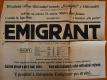Ostroměř, Komenský, Emigrant - plakát, 1926