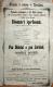 Chrudim, Divadelní ochotníci, Domácí špehoun - Pan Doležal a pan Jeřábek - plakát, 1873