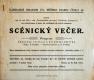 Praha-hlavní město, Pěší pluk č. 28, Scénický večer - plakát, 1924