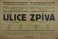 Kutná Hora, Tyl a SK Sparta, Ulice zpívá - dvojjaz.plakát, 1943