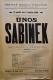 Polička, Ochotníci, Únos Sabinek - plakát, 1898