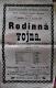 Holice, Klicpera, Rodinná vojna - plakát, 1897