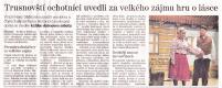 Trusnov, Trusnovští ochotníci, Kubo, novinový článek, 2011