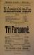 Dašice, SDO, Maloměstské tradice - Tři faraonové - plakát, 1894