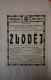 Nová Paka, SDO, Zloděj - plakát, 1922