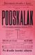 Luže, Jaroslav, Podskalák - plakát, 1898