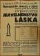 Jičín, Řemeslnická beseda, Jeji Veličenstvo Láska - plakát, 1931