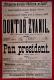 Holice, Klicpera, Doktor Žvanil – Pan president - plakát, 1892