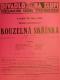 Divadlo Na Slupi, Kouzelná skříňka - plakát, 1929