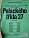 Karle, OB, Palackého třída 27 - plakát, 1954