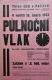 Polička, Ochotníci, Půlnoční vlak - plakát, 1933