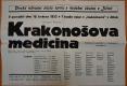 Jičín, Druhá národní škola, Krakonošova medicína - plakát, 1952