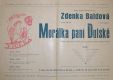 Ústí nad Orlicí, Vicena, Morálka paní Dulské - plakát , 1956