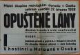Osek, Republikánský dorost, Opuštěné lány - plakát, 1938