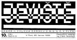 Jeviště, titulek časopisu 