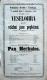 Chrudim, Divadelní ochotníci, Veselohra - Pan Herkules - plakát, 1868