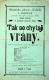 Jabkenice, Hálek, Eugene Labiche, Mare-Michael, Tak se chytají vrány - plakát, 1884