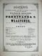 Louny, Ochotníci, Vlastenec - plakát, 1847
