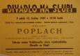 Praha-Nové Město, Divadlo Na Slupi, Poplach - plakát, 1949