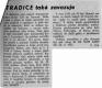 Mladá Boleslav, Kolár, fotodokumentace 1962-1975, článek ke 120. výročí trvání DS, 1963