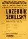 Praha-Nové Město, Divadlo Na Slupi, Lazebník sevillský - plakát, 1942