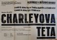 Nový Bydžov, Jirásek, Plakáty, Charleyova teta - plakát, 1954
