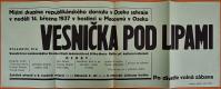 Osek, Republikánský dorost, Vesnička pod lipami - plakát, 1937