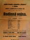 Sádek, SDO Klicpera, Rodinná vojna - plakát, 1921